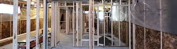 Walls are framed and framed and permits are pulled